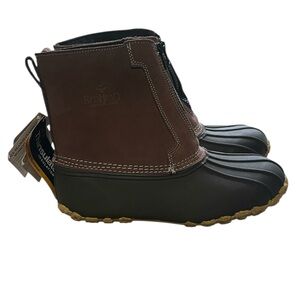 REDHEAD WOMENS ALL SEASON CLASSIC II FRONT ZIP WATERPROOF BOOTS SIZE 8 NWT NEW